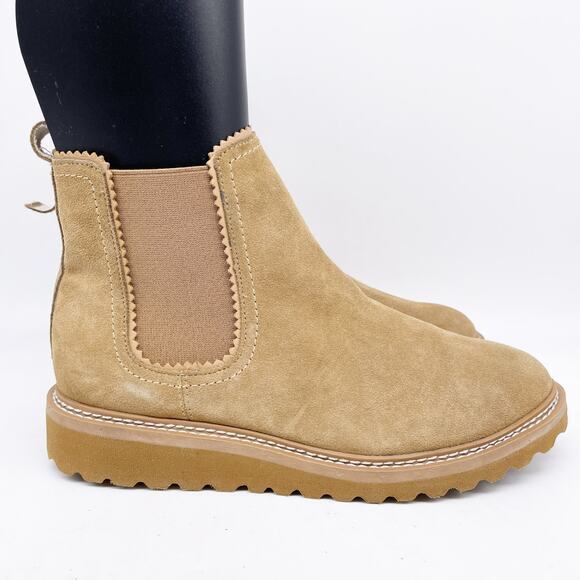 Splendid Women's Elora Chelsea Boot Brown Suede Size 10M - Picture 4 of 15